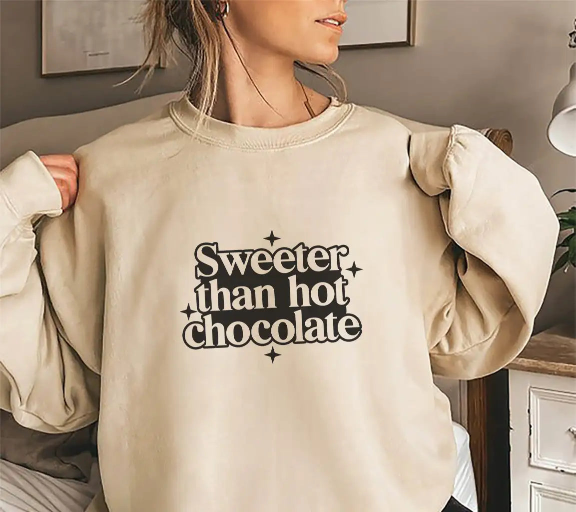 Sweeter Than Hot Chocolate  SVG Design SVG