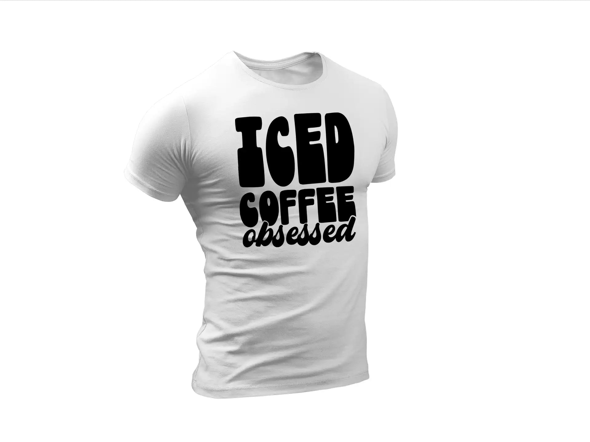  Iced Coffee Obsessed SVG Design SVG