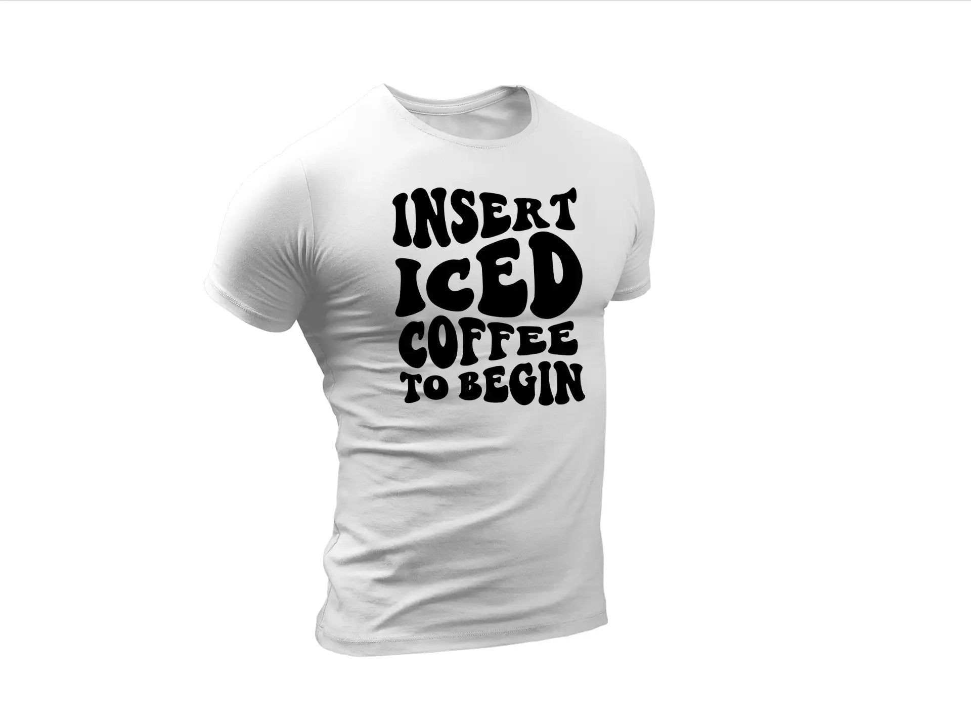 Huge Iced Coffee Insert Iced Coffee To Begin SVG Design SVG