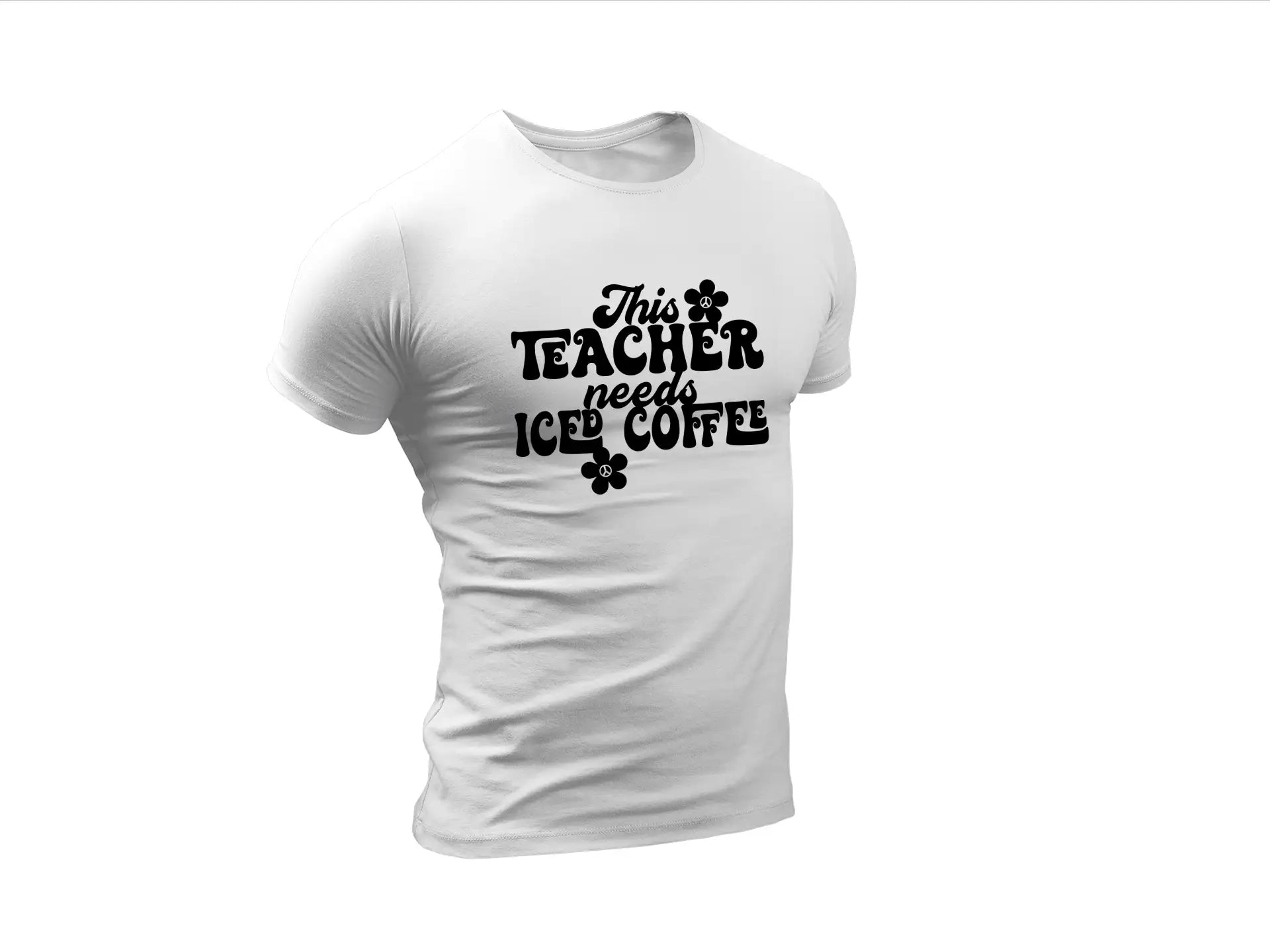 This Teacher Needs Iced Coffee SVG Cut File SVG