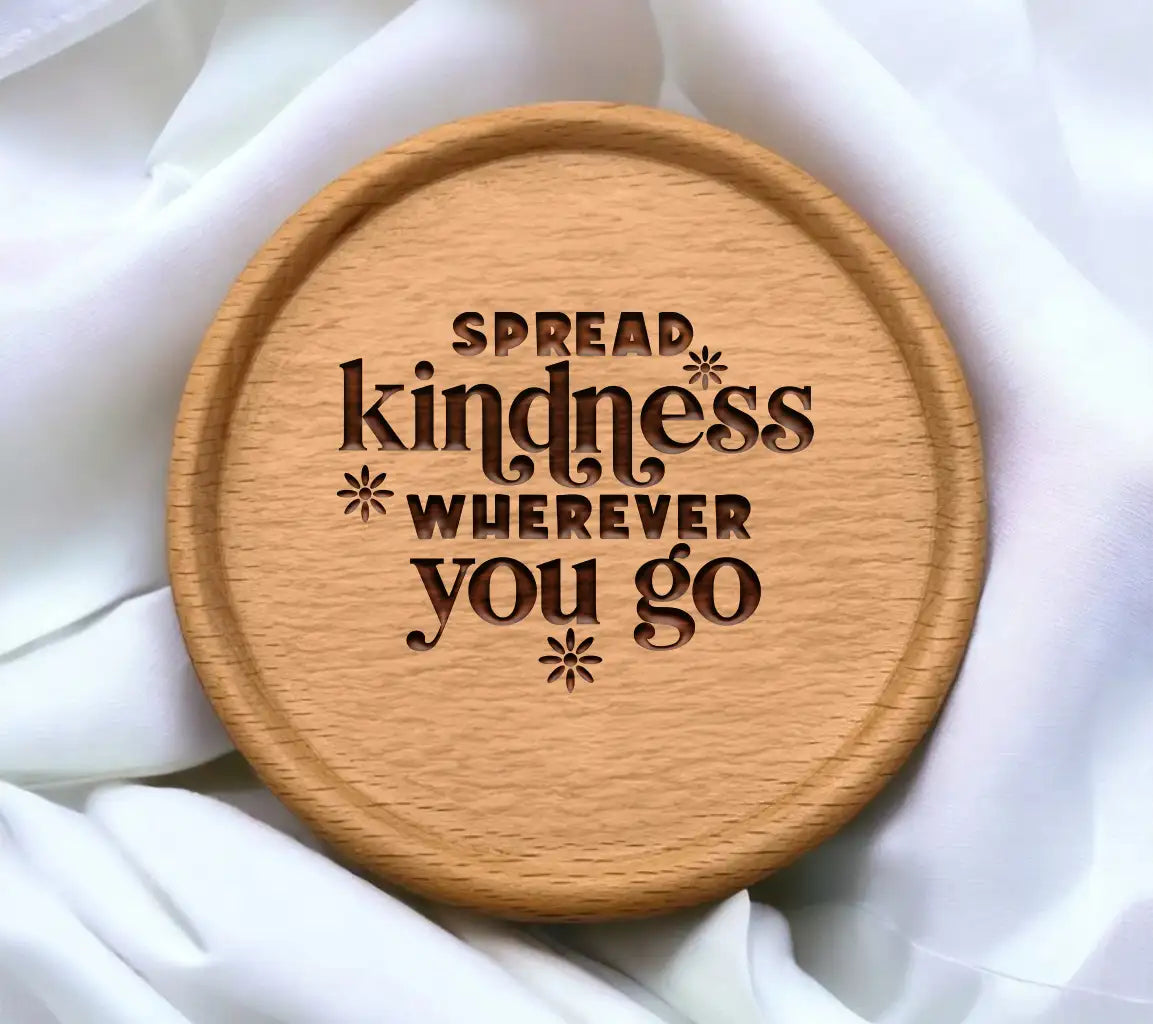 Spread Kindness Wherever You Go SVG Poster Design SVG