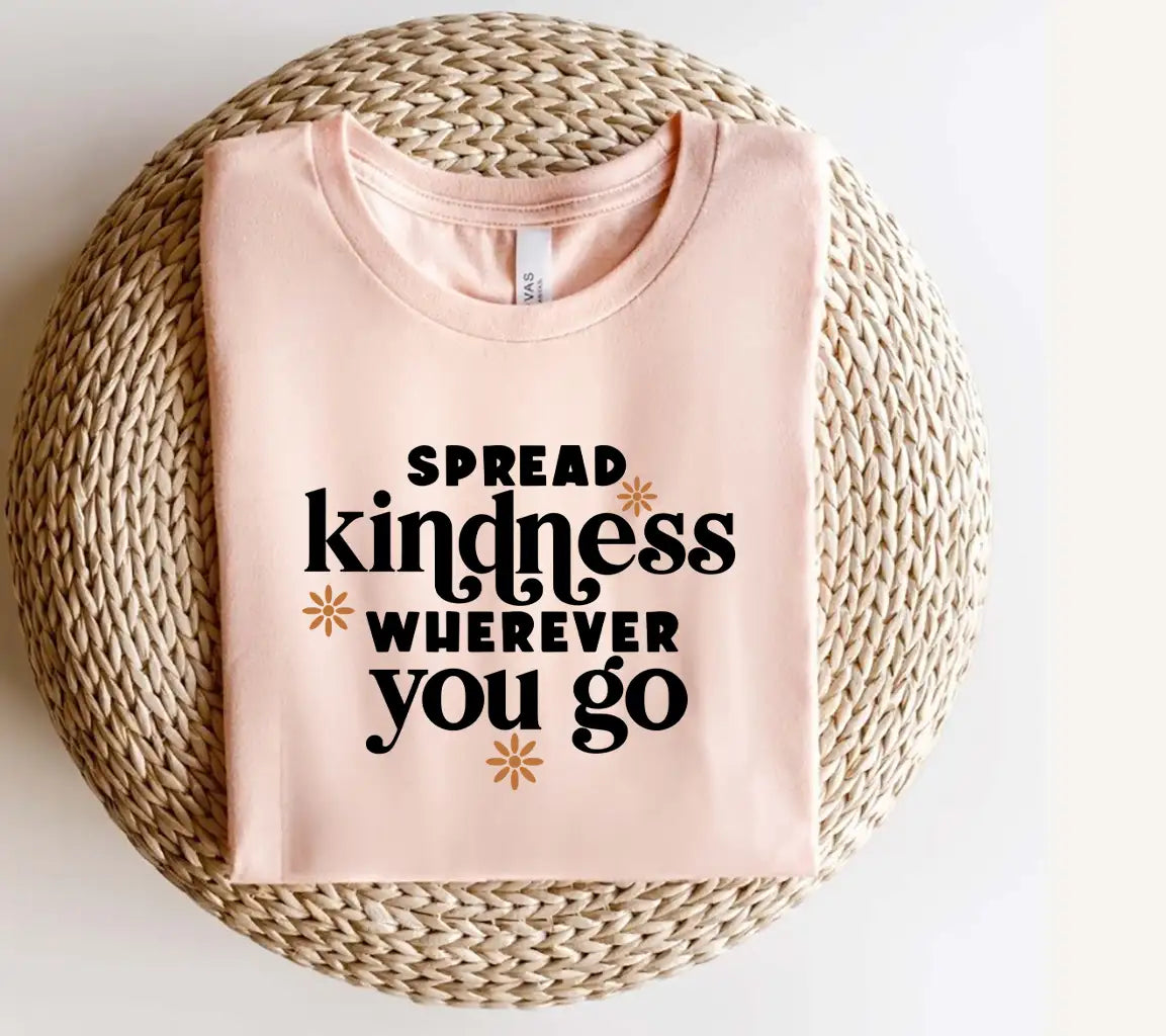 Spread Kindness Wherever You Go SVG Poster Design SVG