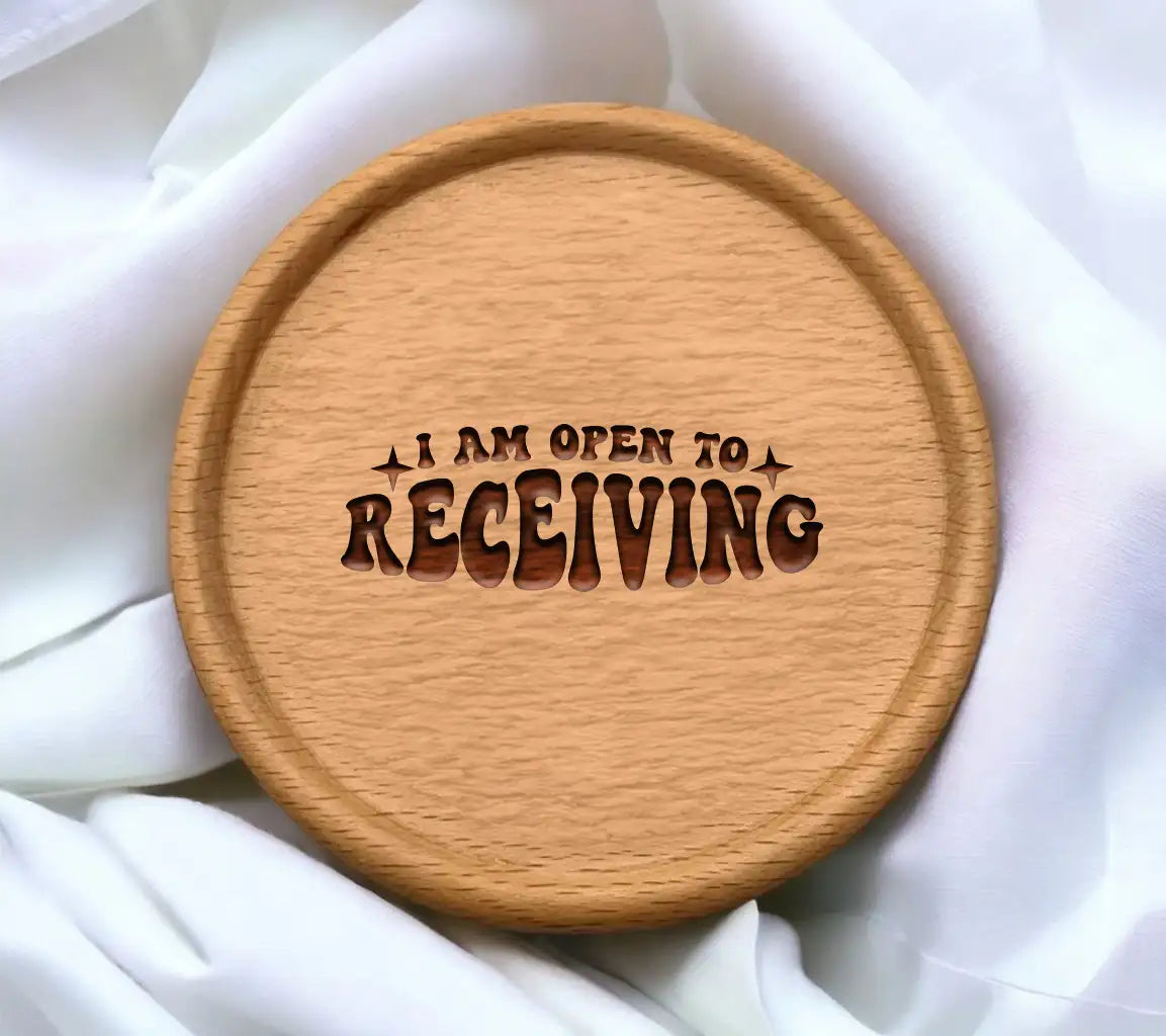 I Am Open To Receiving - Law of Attraction SVG Design SVG