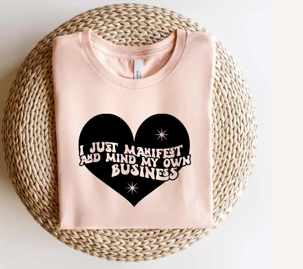 Black Heart Manifest & Mind Your Own Business SVG Design SVG