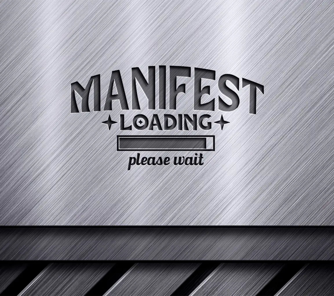 Manifest Loading Please Wait -  SVG Design SVG