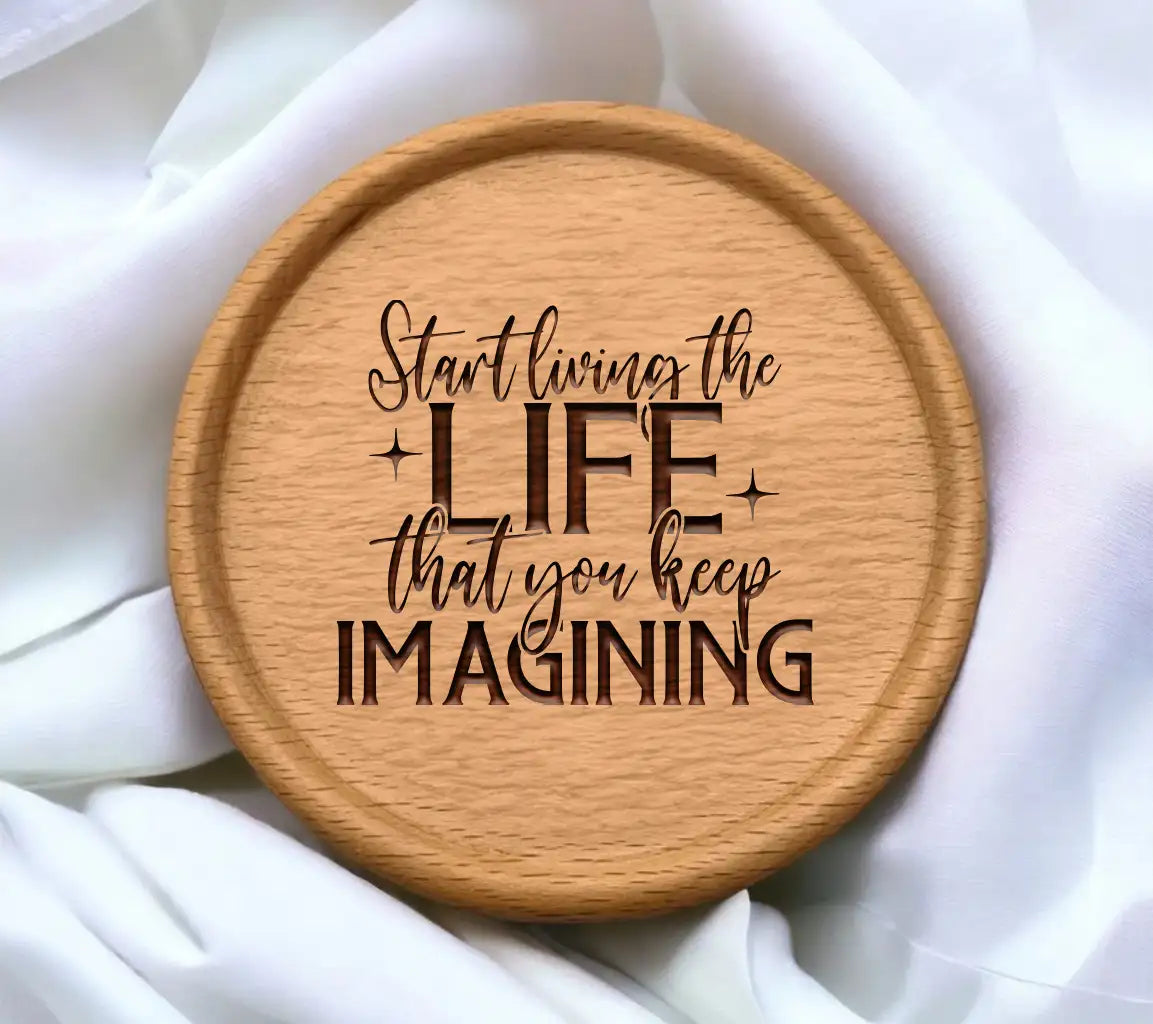 Start Living The Life You Imagine - Law of Attraction SVG Design SVG