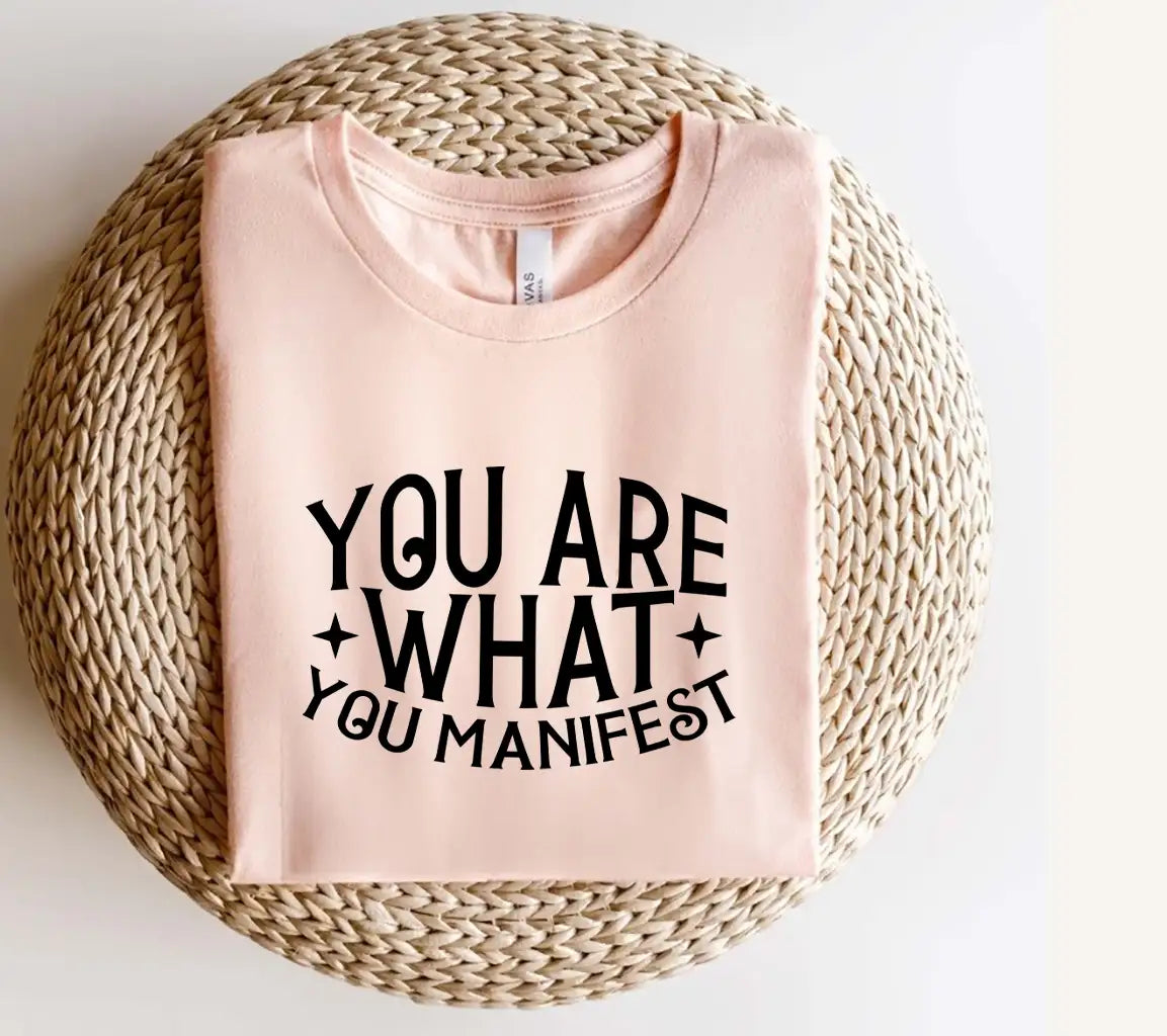  You Are What You Manifest SVG - Law of Attraction Design SVG