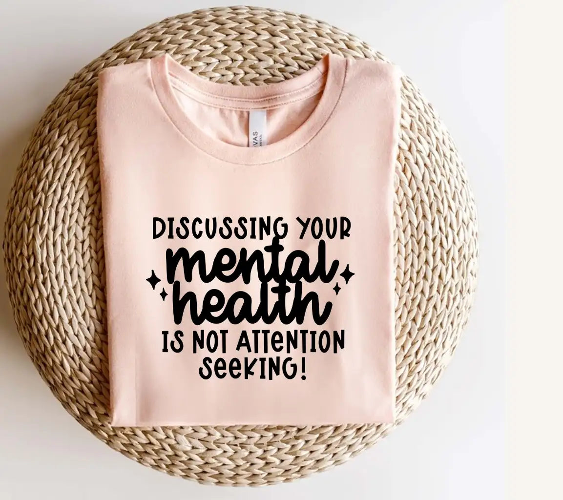 ## Discussing Your Mental Health SVG Not Attention Seeking SVG