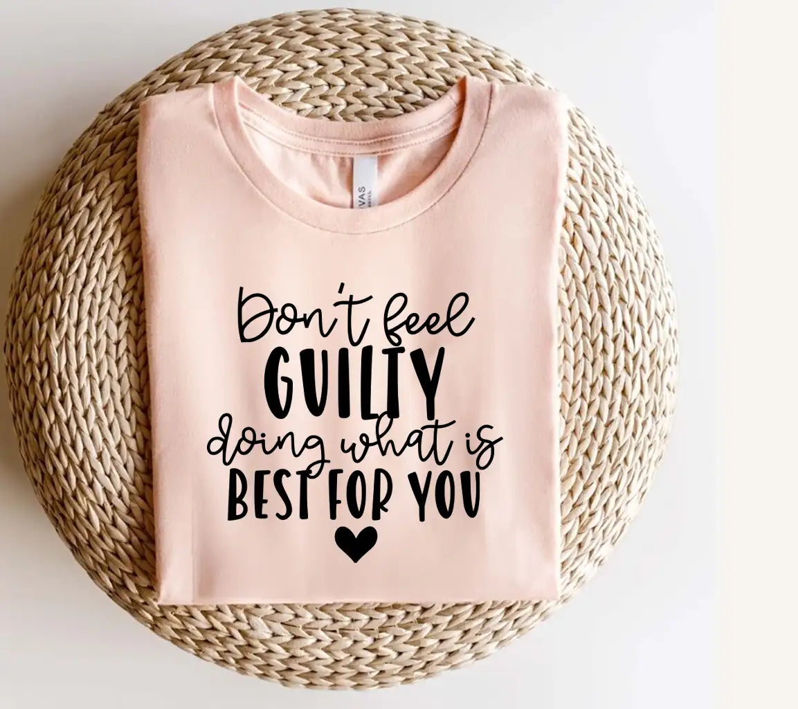 Dont Feel Guilty Self-Care SVG Poster - Huge-Huge_Mentalhealthv2 SVG