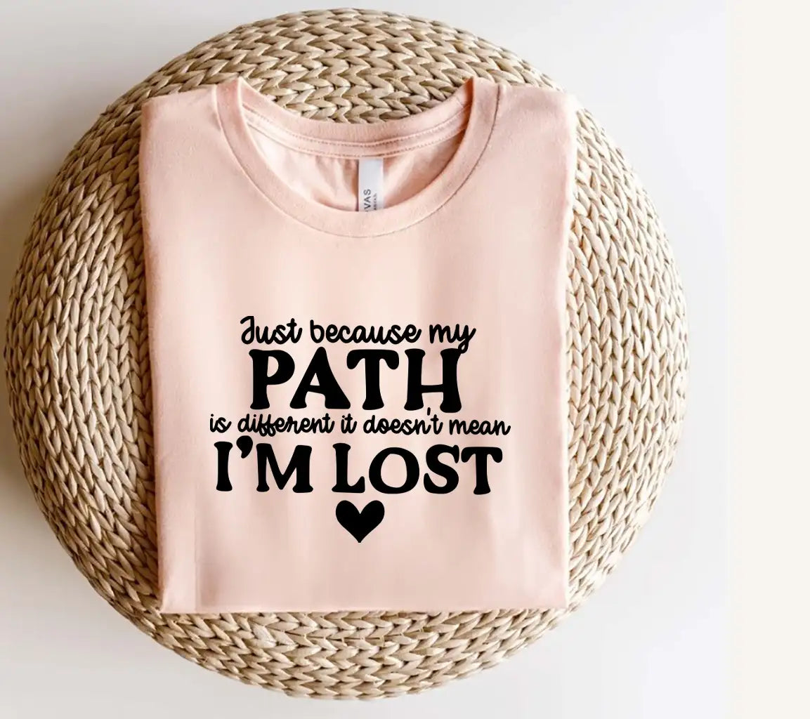 Different Path, Not Lost - Mental Health SVG Design SVG