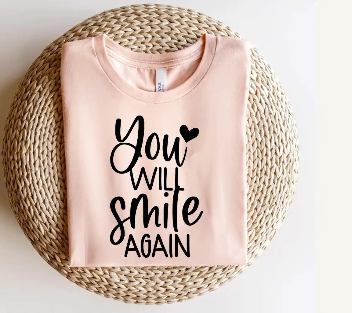  You Will Smile Again SVG Design - Mental Health Support SVG