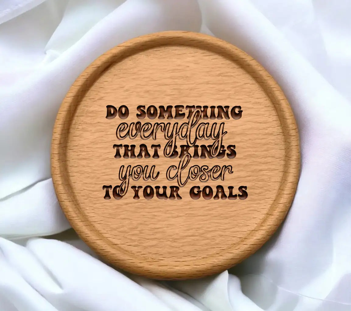 Do Something Everyday SVG - Goal Setting Poster Design SVG