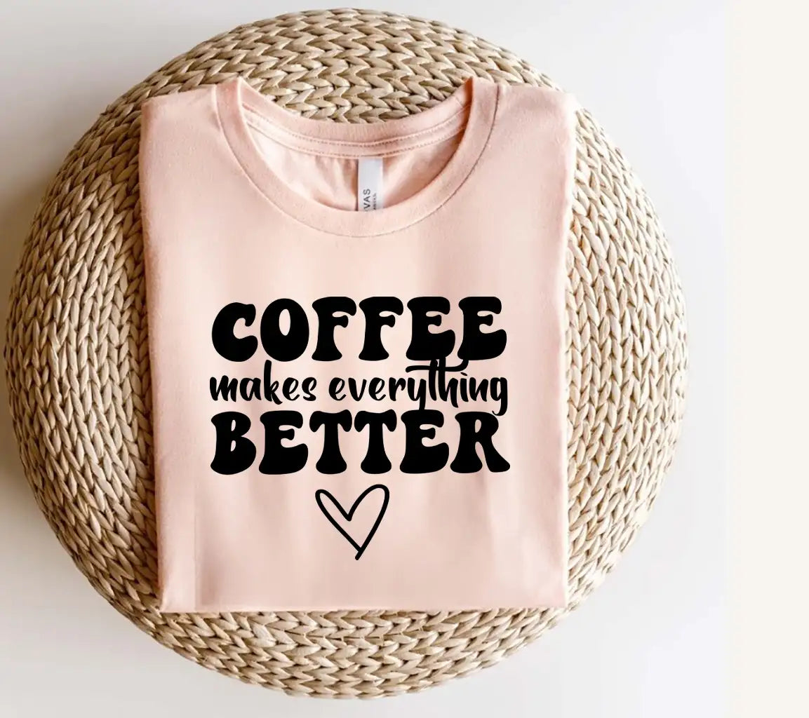 Coffee Makes Everything Better SVG Poster - Huge Office Mug Design SVG