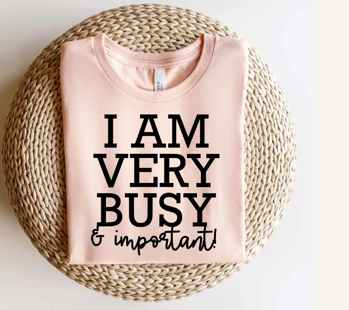 I Am Very Busy And Important SVG - Huge Office Mug Design SVG