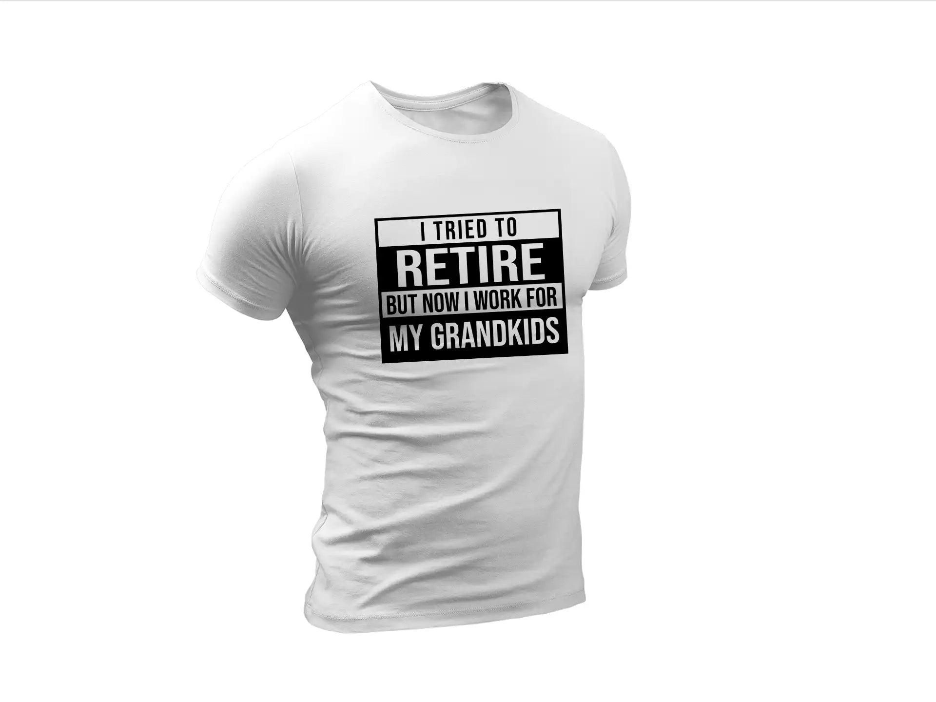 I Tried To Retire But Now I Work For My Granddaughter - Funny Retirement SVG SVG