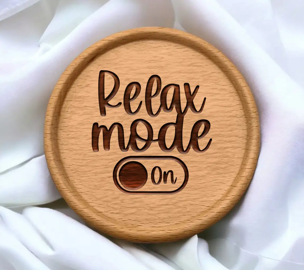 Relax Mode On -  SVG Design SVG