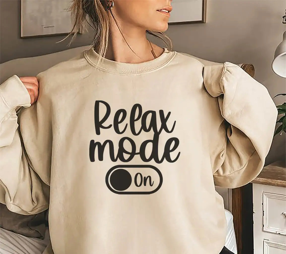 Relax Mode On -  SVG Design SVG