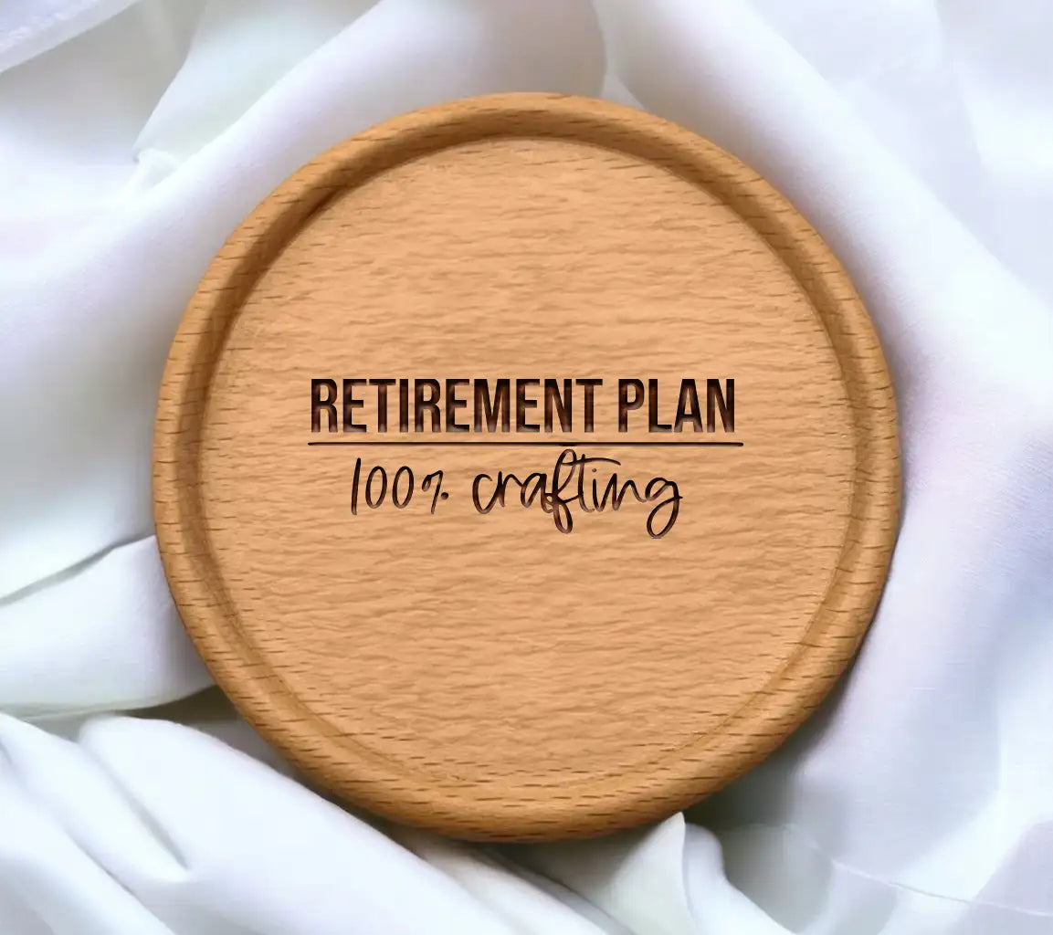 Retirement Plan 100% Crafting SVG Design - Huge & Detailed SVG