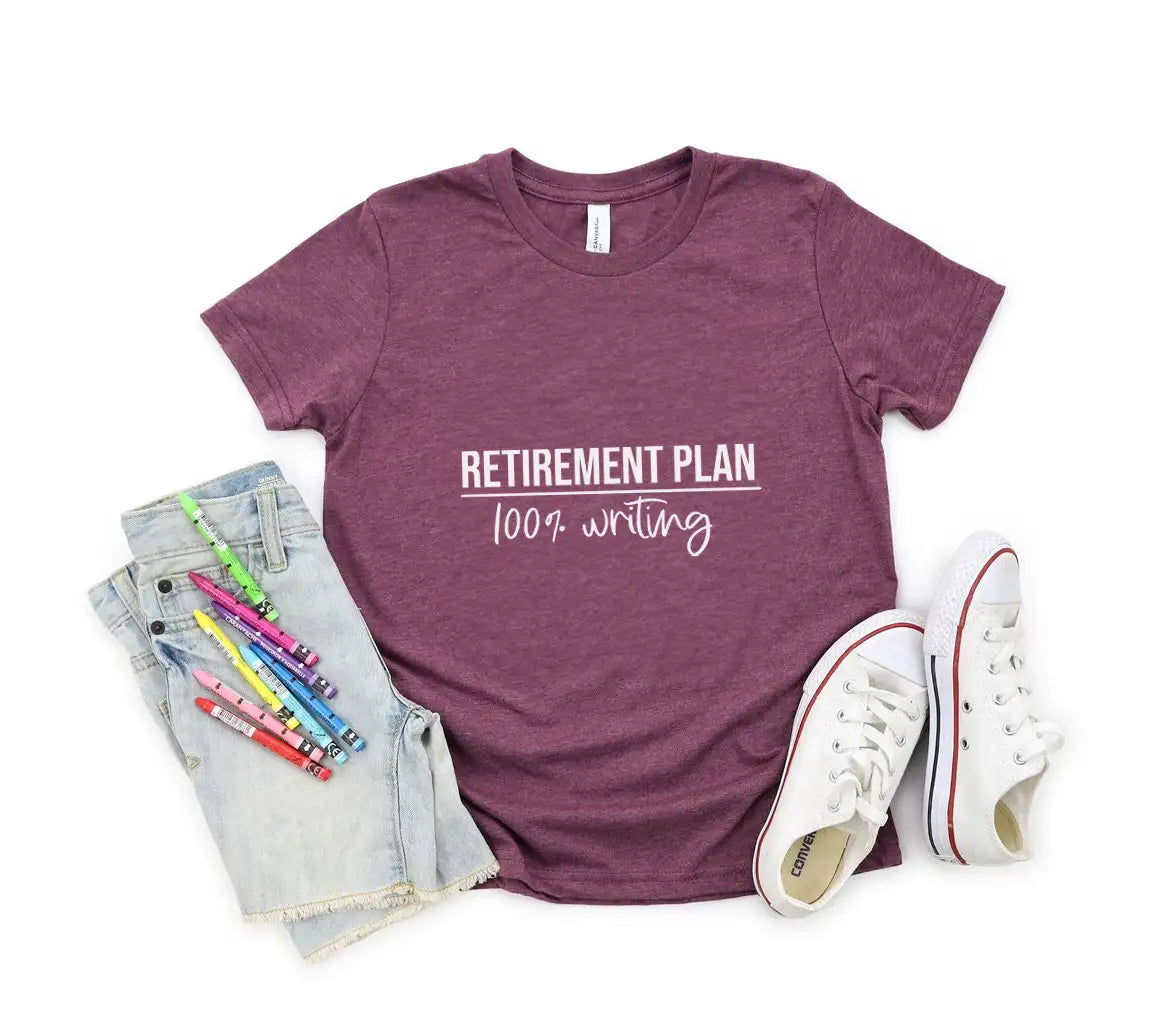 Retirement Plan 100% Writing SVG - Huge Design SVG