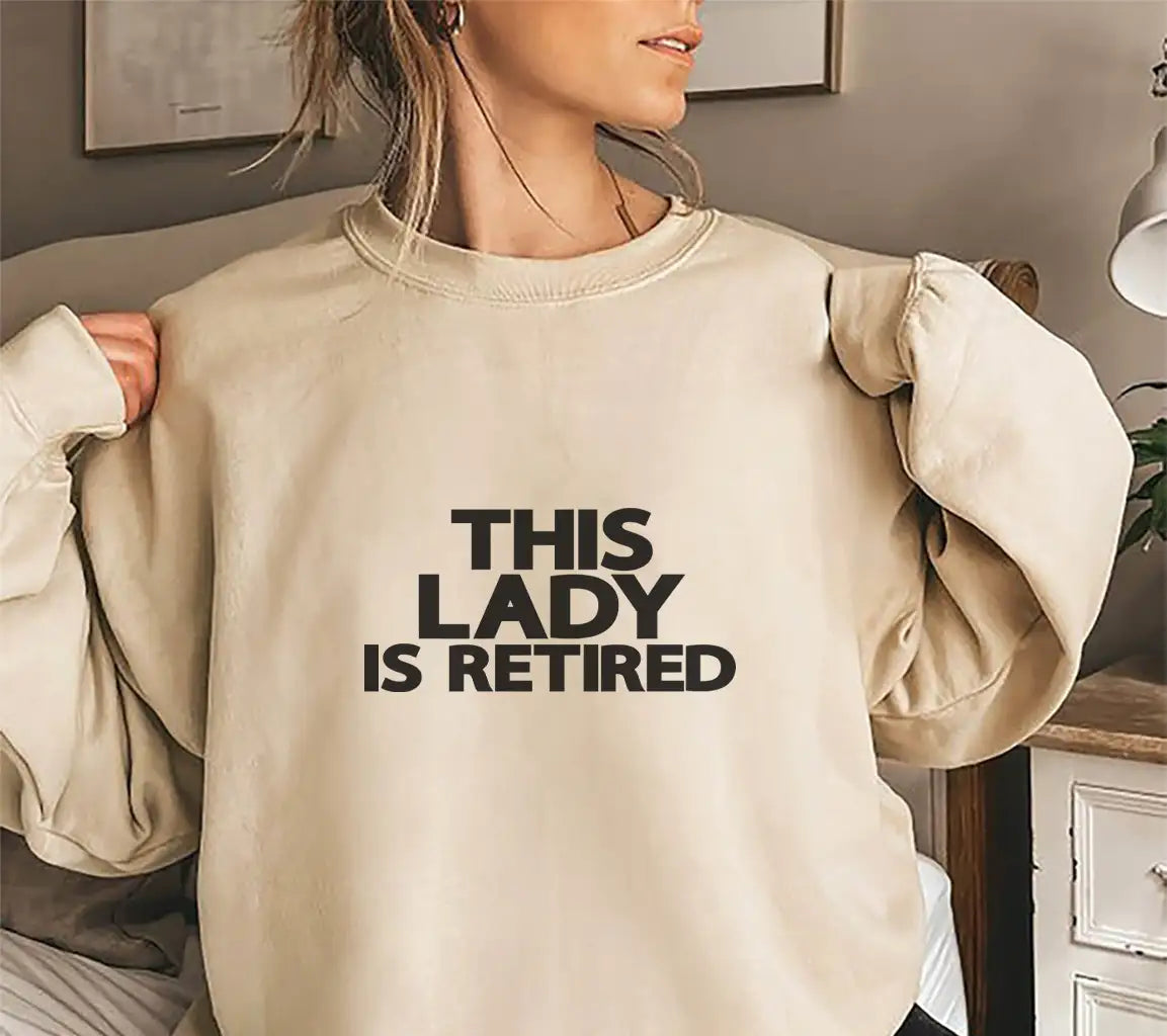  This Lady is Retired SVG Design SVG