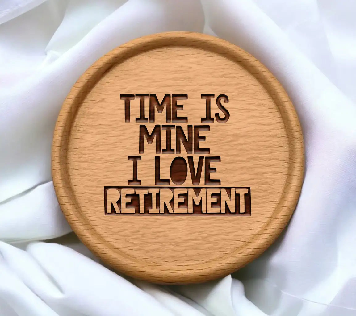 Retirement Time Is Mine SVG - Huge Design SVG