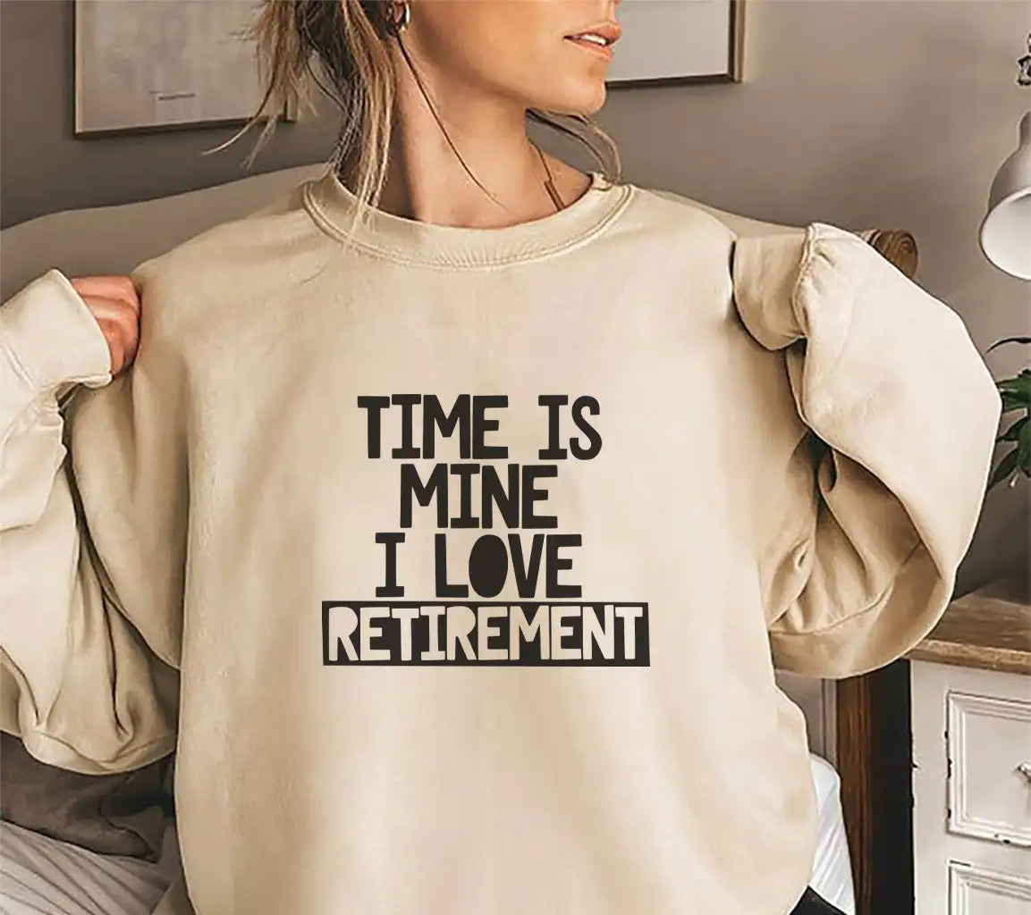 Retirement Time Is Mine SVG - Huge Design SVG