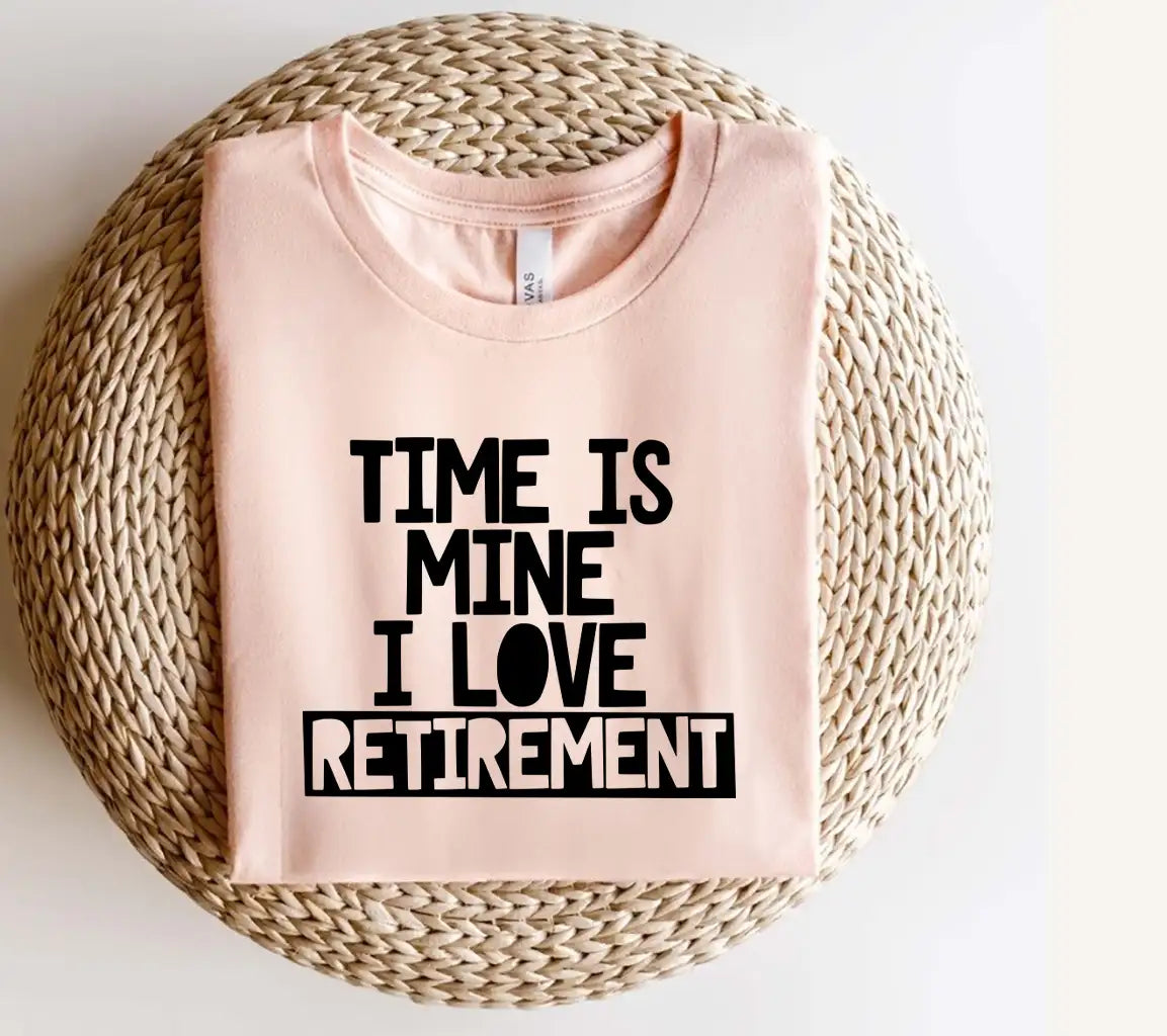 Retirement Time Is Mine SVG - Huge Design SVG