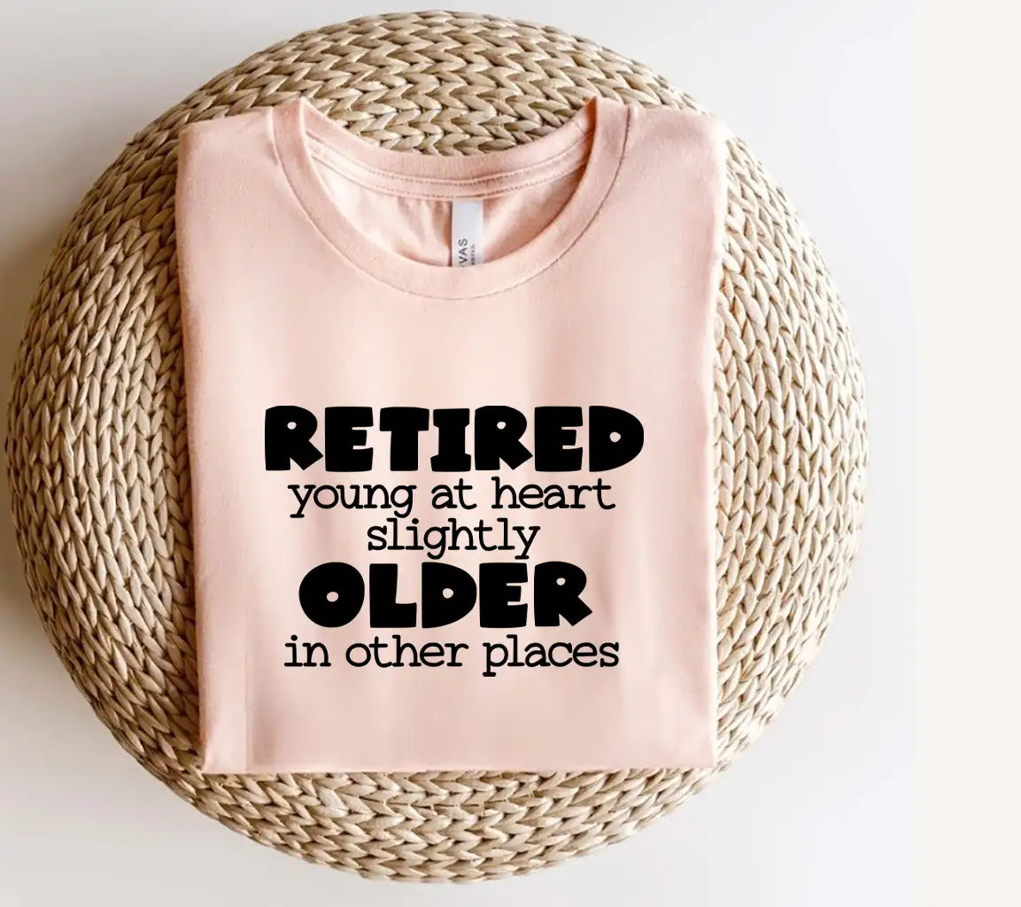 Retired Young at Heart, Slightly Older in Other Places SVG SVG