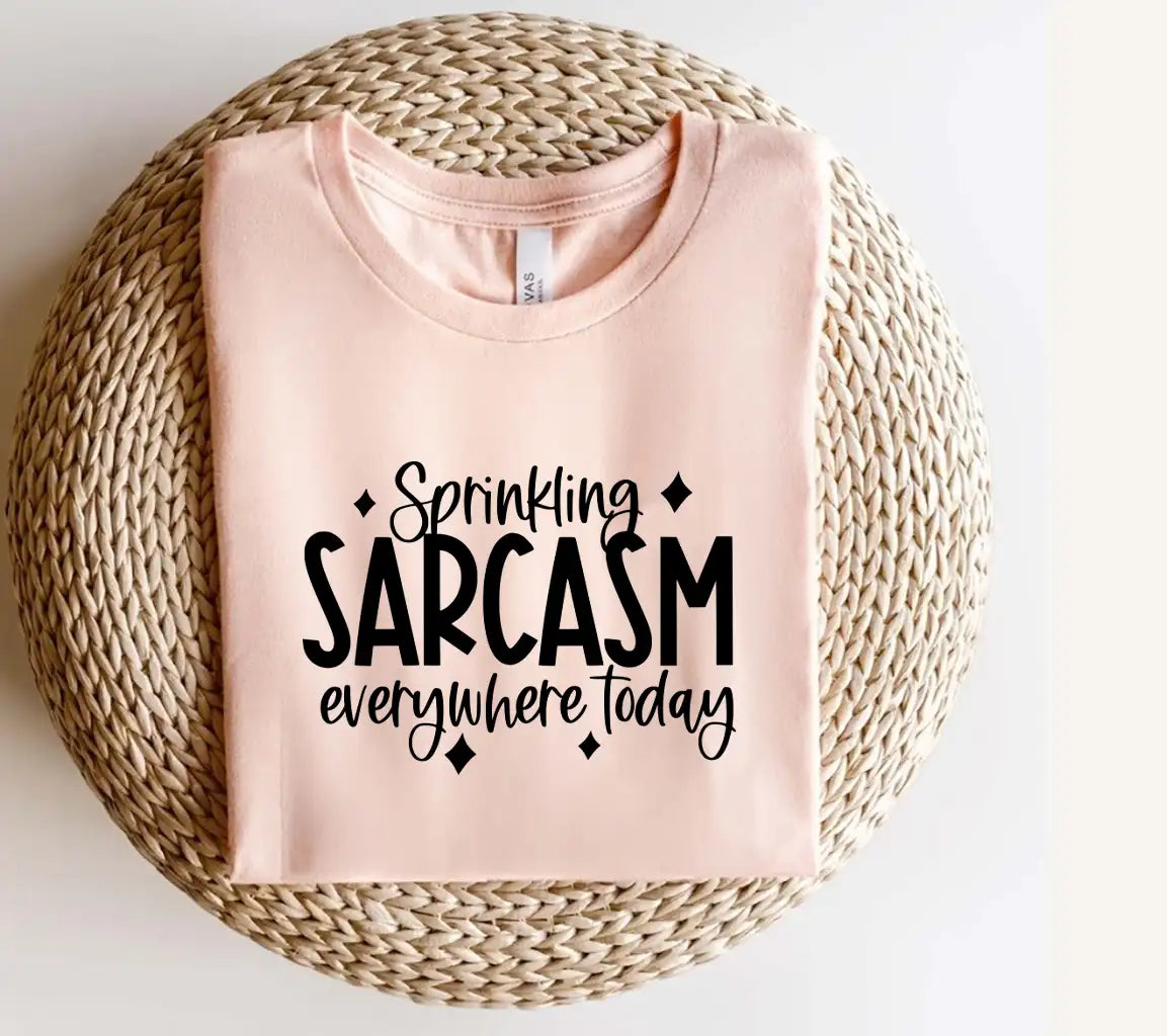  Sprinkling Sarcasm Everywhere Today SVG Cut File SVG