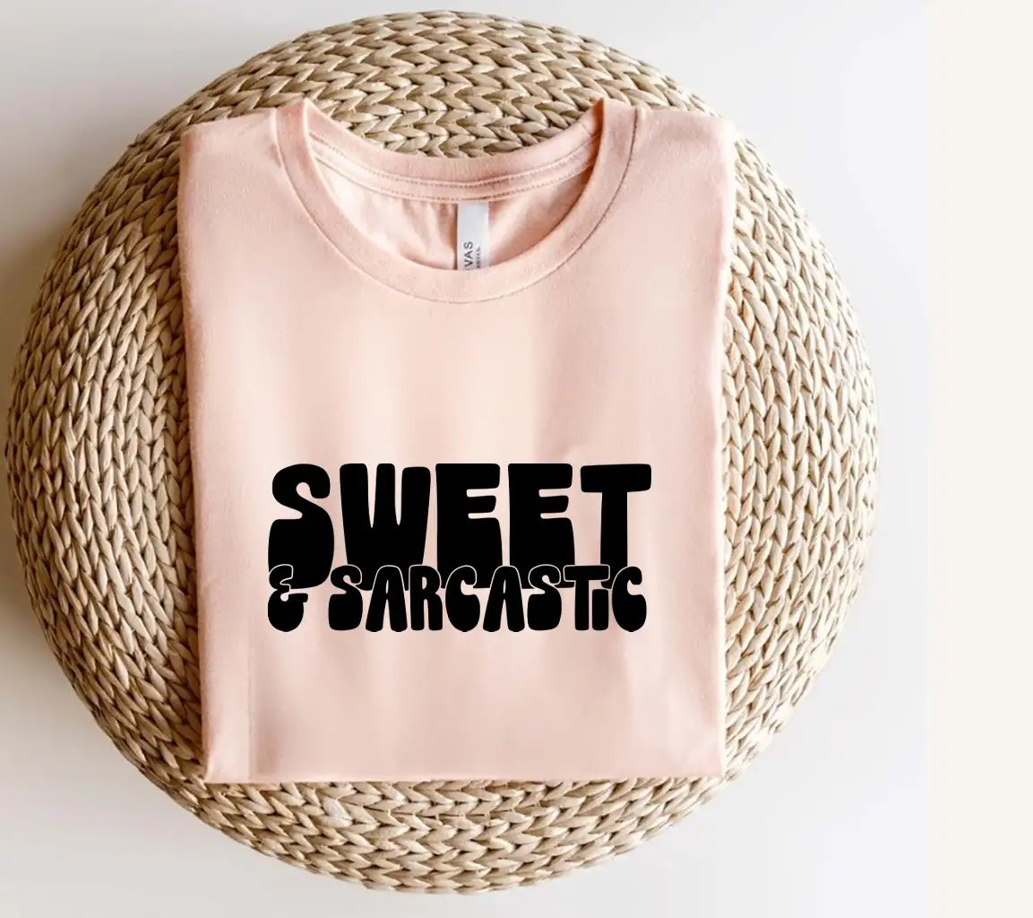 Sweet & Sarcastic  SVG Sign - Huge Design SVG