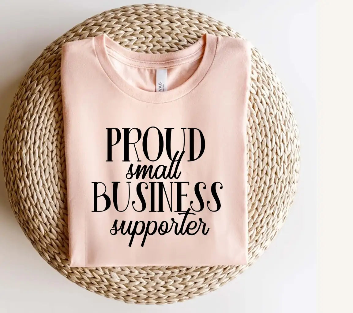 Proud Small Business Supporter SVG Design SVG