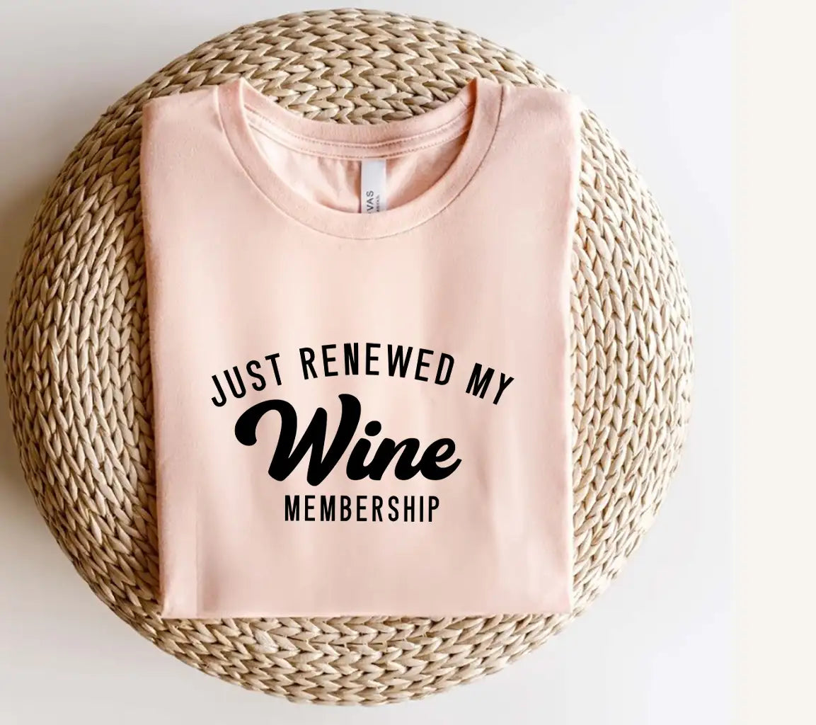 Just Renewed My Wine Membership - Huge Tote Bag SVG Design SVG