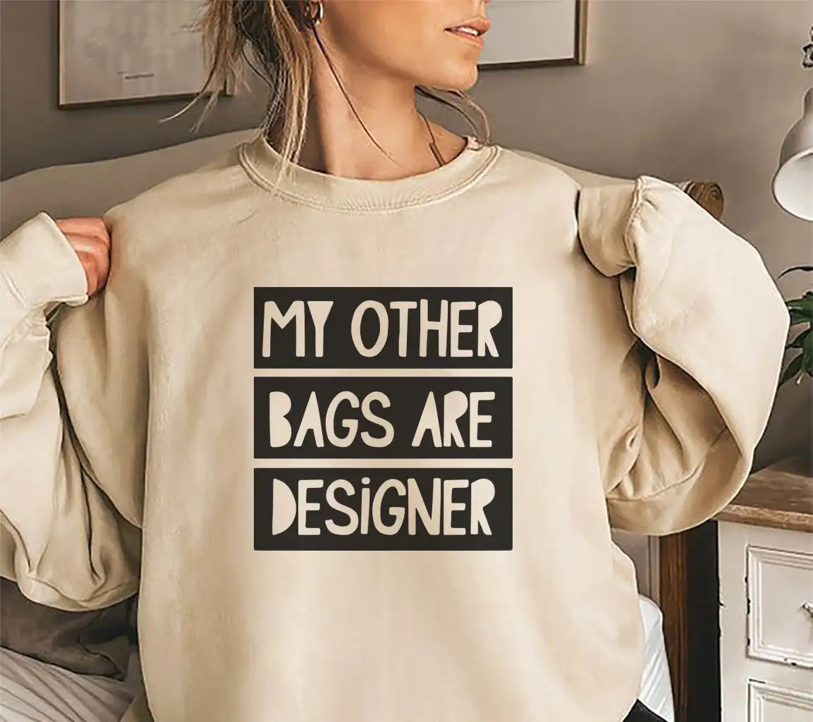 My Other Bags Are Designer Tote Bag SVG - Huge Design SVG