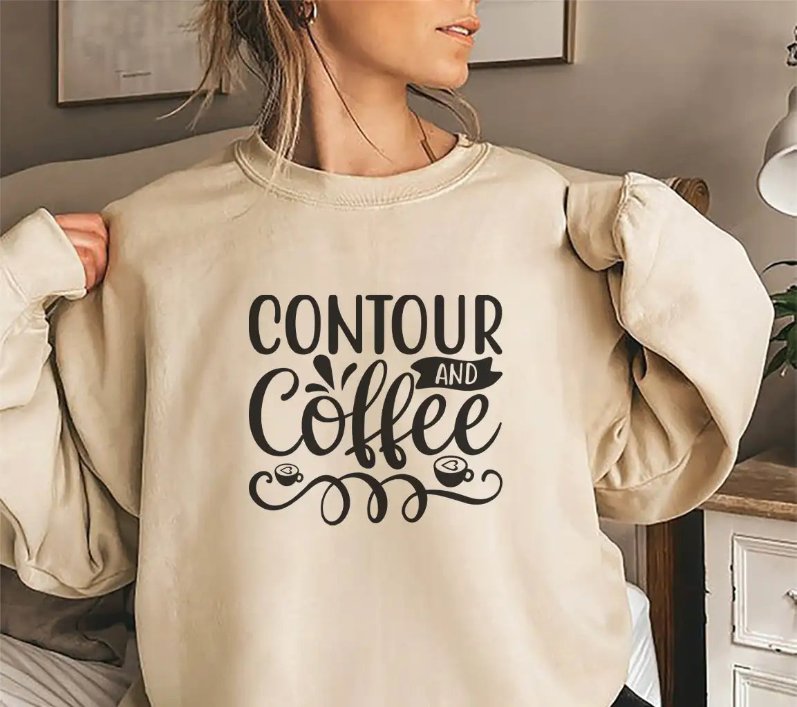 Contour & Coffee Pink & Black SVG Design SVG