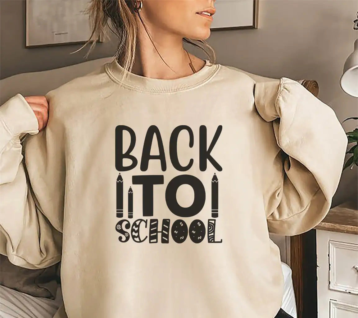 Back to School SVG Design with Pencils - Huge School Illustration SVG