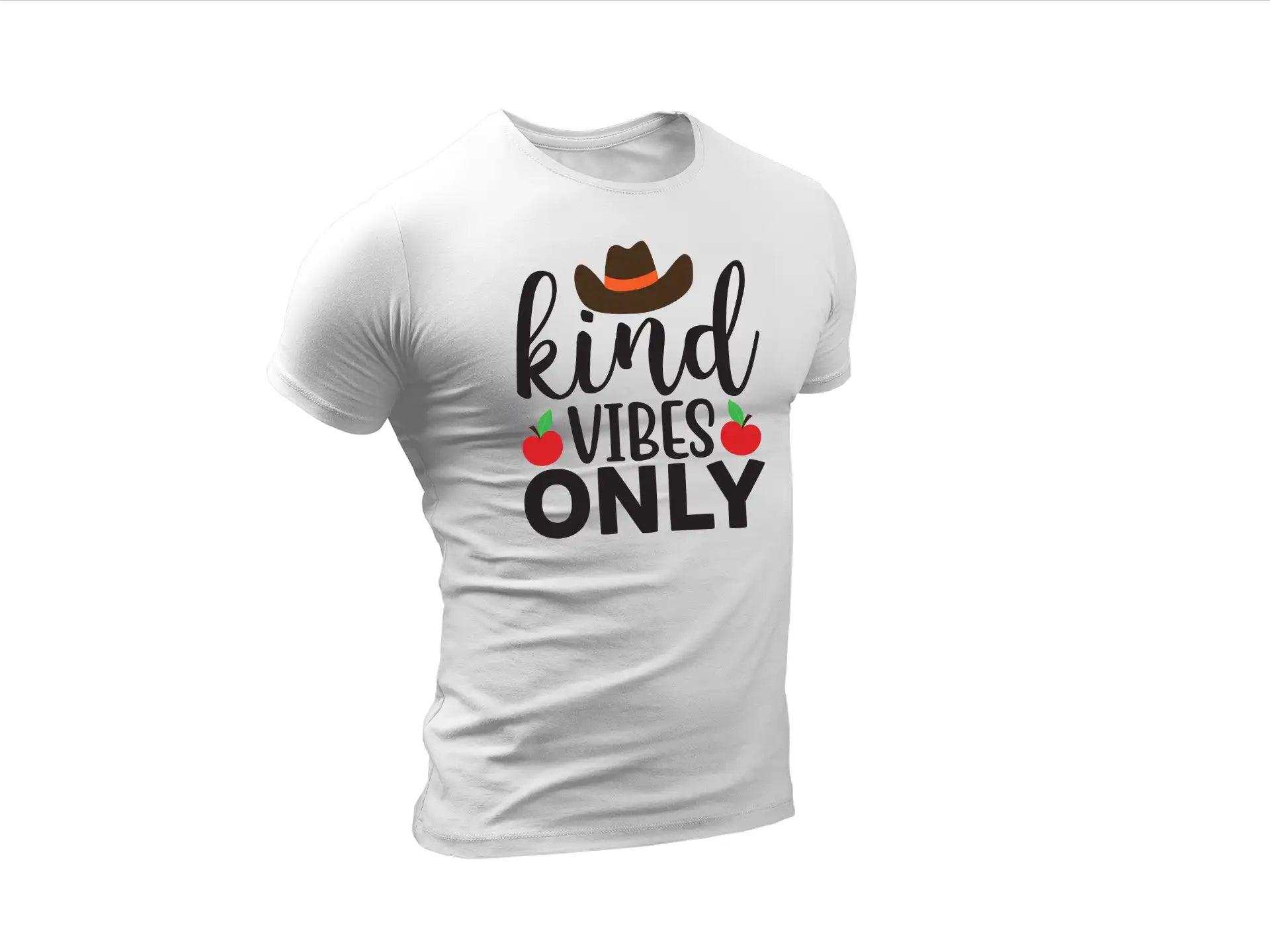 Kind Vibes Only Cowboy Hat SVG Design SVG