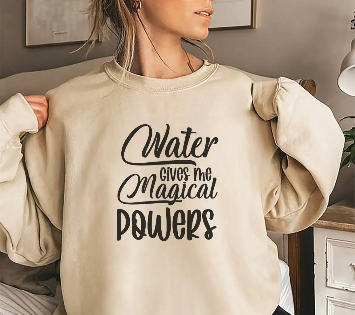 Water Gives Me Magical Powers SVG -  Water Tracker SVG