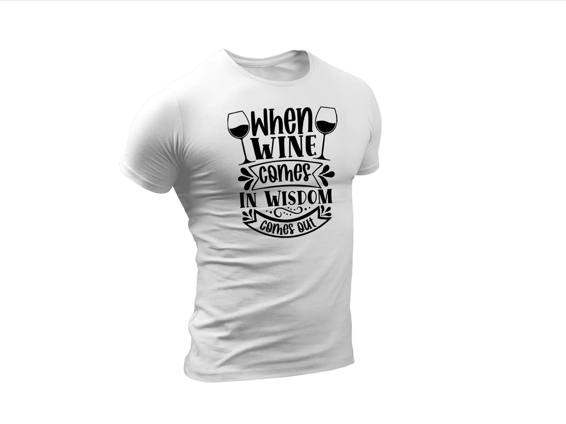 Wine Wisdom SVG - Huge Wine Bag Design SVG