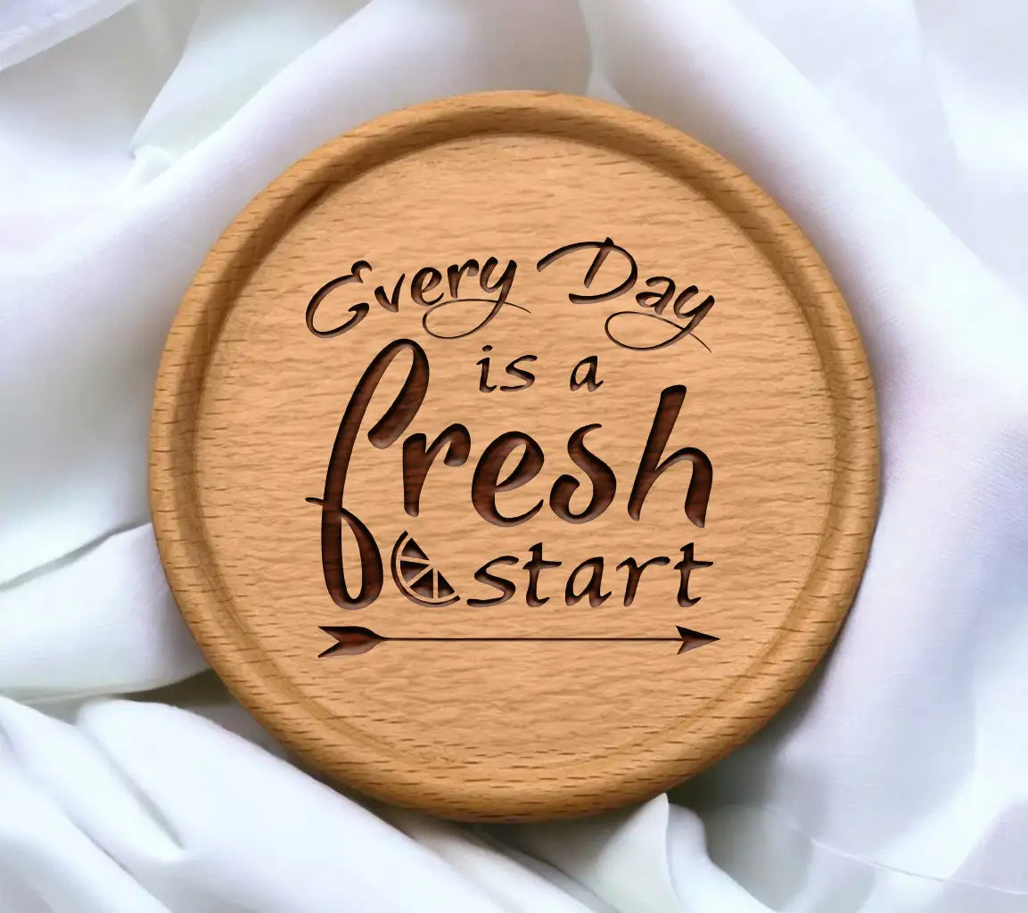 Every Day Is A Fresh Start SVG - Motivational Quote Design SVG