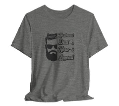 Husband, Dad, Hero, Legend: Perfect Father's Day T-Shirt for Dad | Perfect Tee for Dads