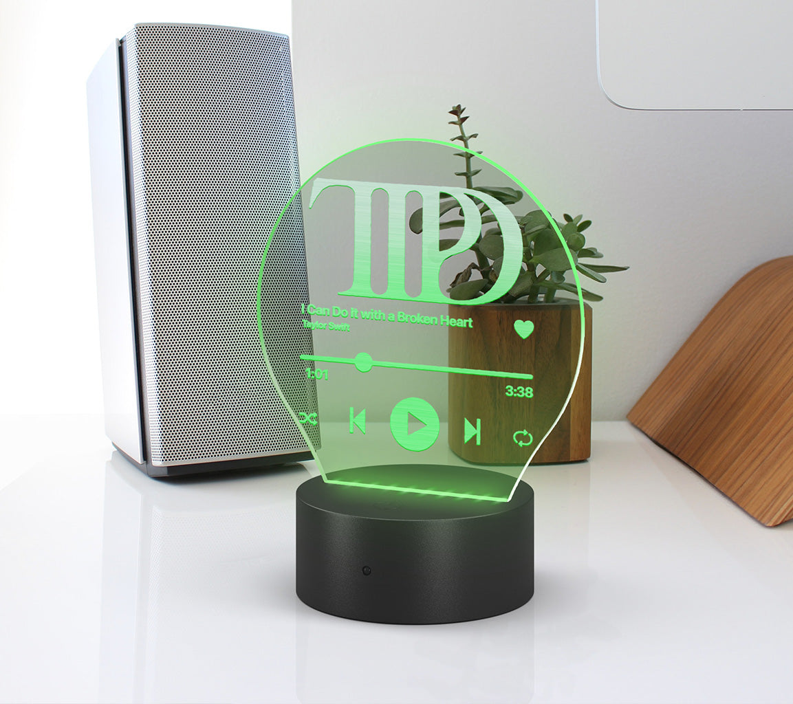 Personalized TTPD Album Song Night Light | Light Up Your Nights with Y | Personalized TTPD Album Song Night Light