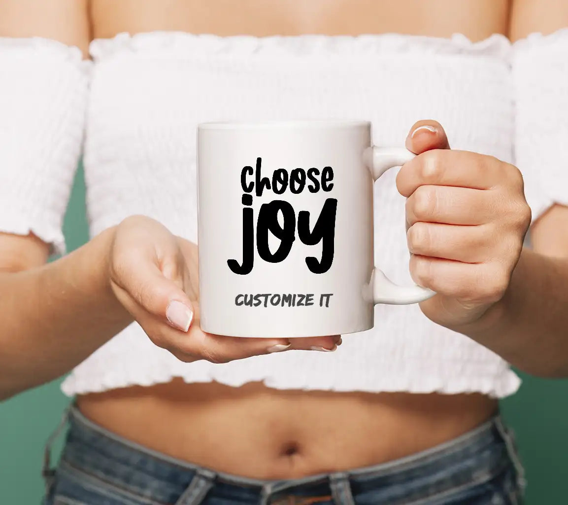 Choose Joy SVG - Inspirational Quote Design -  SVG