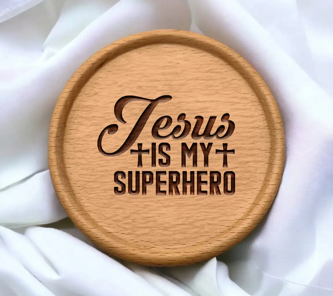 Jesus Is My Superhero SVG Design -  T-shirt Graphic SVG