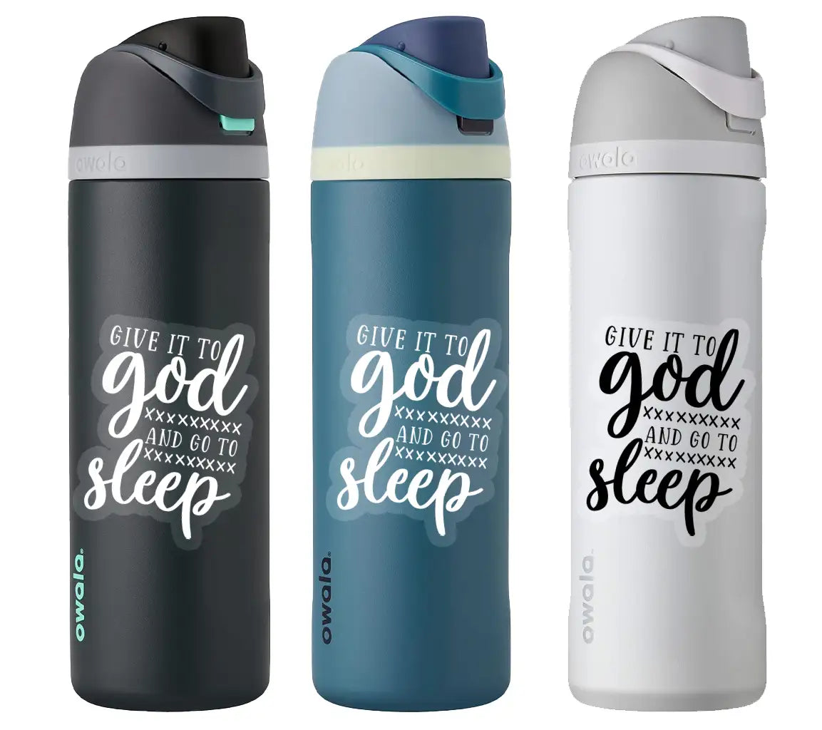 Give It To God & Go To Sleep SVG - Jesus Design SVG