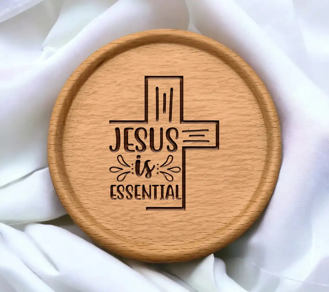 Jesus Is Essential Cross SVG Design SVG