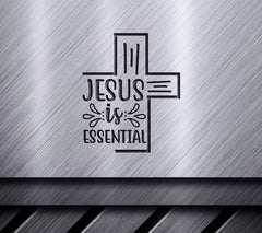 Jesus Is Essential Cross SVG Design SVG