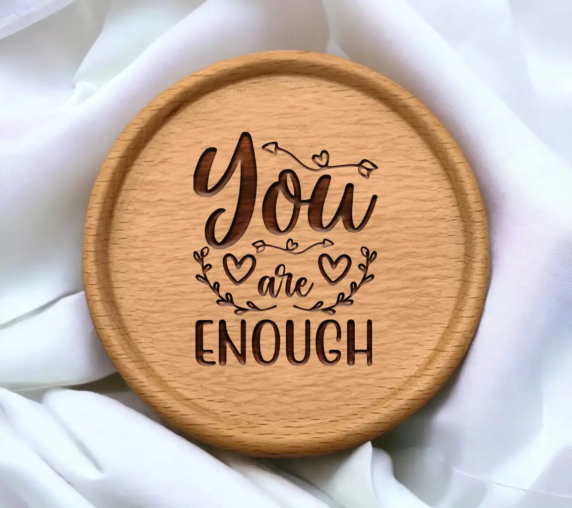 You Are Enough  Jesus Quote SVG Design SVG