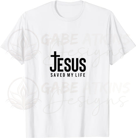 Jesus Saved My Life SVG | Hallelujah Bible Verse SVG PNG EPS DFX JPG PDF WEBP for Cricut Silhouette