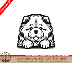 Jolly Chow Chow SVG Product File