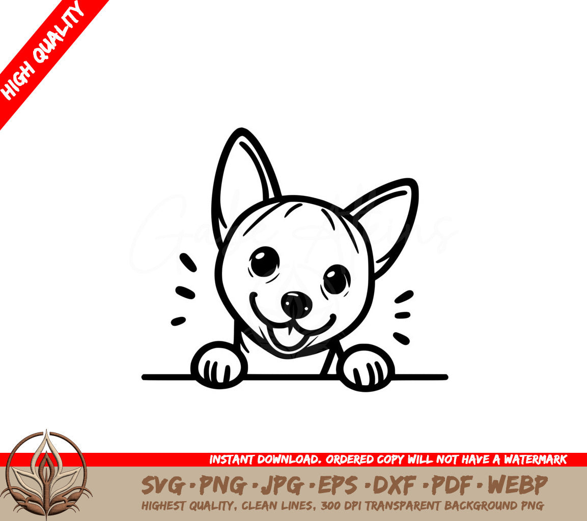 Joyful Basenji SVG Premium File Formats